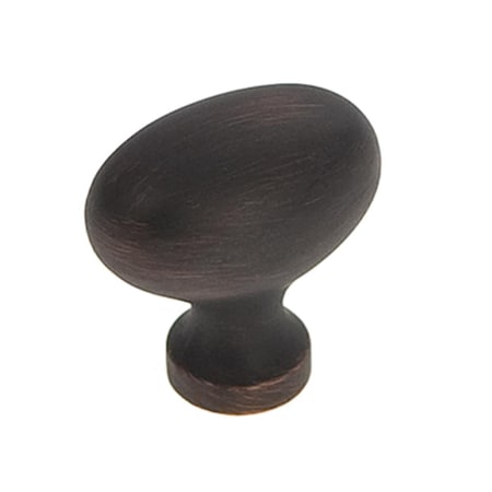 Belwith 1.25 In. Oval Knob- Vintage Bronze
